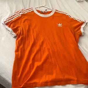 Orange Adidas T-Shirt